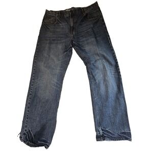 LRG Lifted Research Group Jeans Mens 38x32 Denim Grass Roots Classic 47 Fit